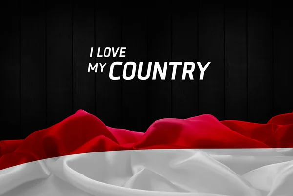 Ik hou van mijn land — Stockfoto