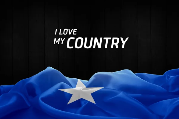Eu amo o meu país — Fotografia de Stock