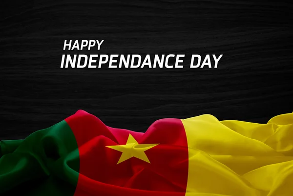Cameroon Independence Day card — Stockfoto