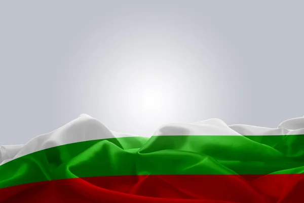 National flag of Bulgaria — Stock Photo, Image