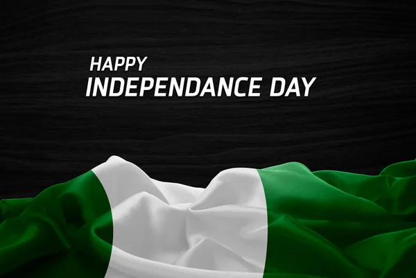 Nigeria Independence Day card — Stockfoto