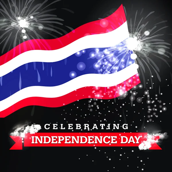 Thailandia Carta Giorno dell'indipendenza — Foto Stock