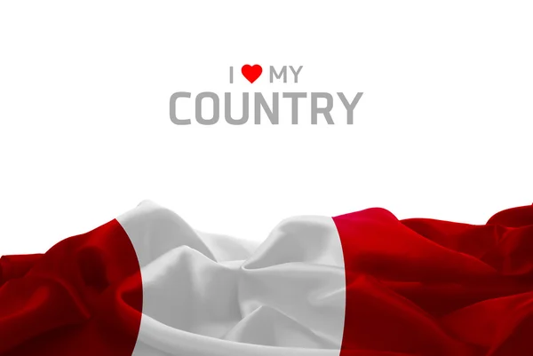 I Love My Country — Stock Photo, Image