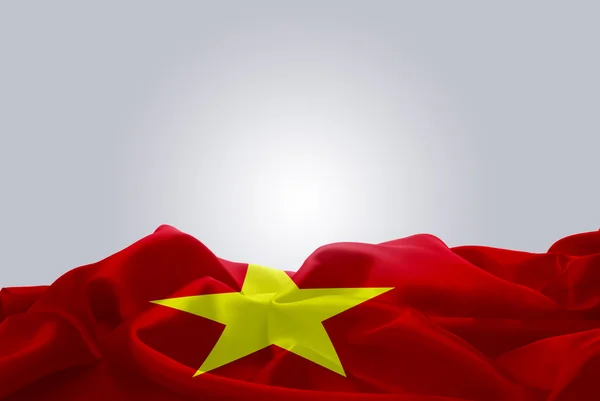 Bandera nacional de Vietnam — Foto de Stock