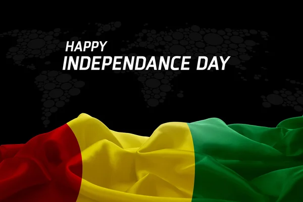 Guinea Independence Day card — Stockfoto