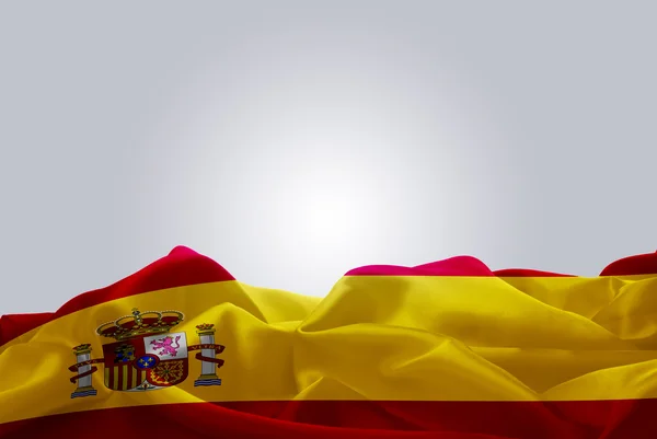 Španělská národní vlajka — Stock fotografie