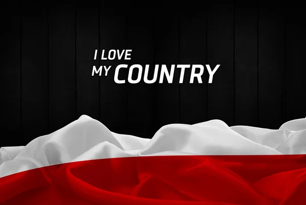 I Love My Country — Stock Photo, Image