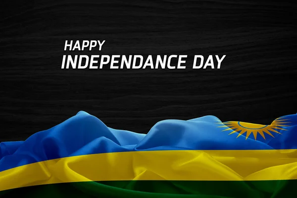 Rwanda Independence Day card — Stockfoto