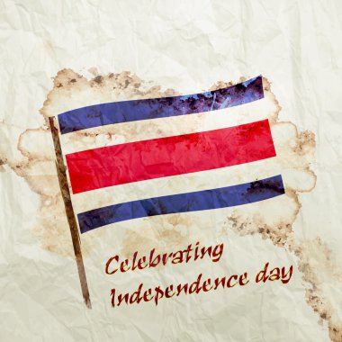 Kosta Rika bayrağı 