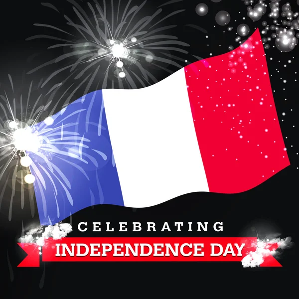 Tarjeta Día de la Independencia de Francia —  Fotos de Stock
