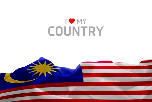 I Love My Country — Stock Photo, Image