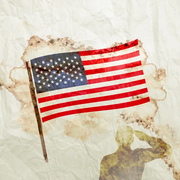美国国旗 — 图库照片