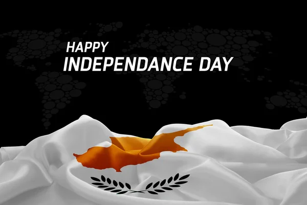 Chipre Tarjeta del Día de la Independencia —  Fotos de Stock