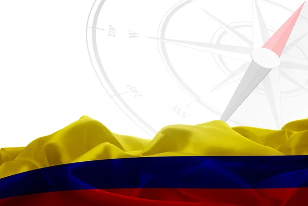 Nationalflagge Kolumbiens — Stockfoto