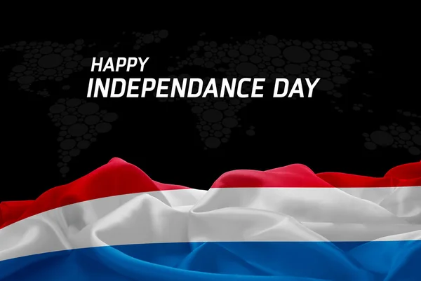 Cartão do dia da independência de Luxemburgo — Fotografia de Stock