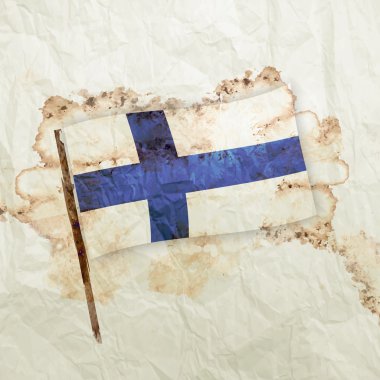 Finlandiya grunge bayrağı