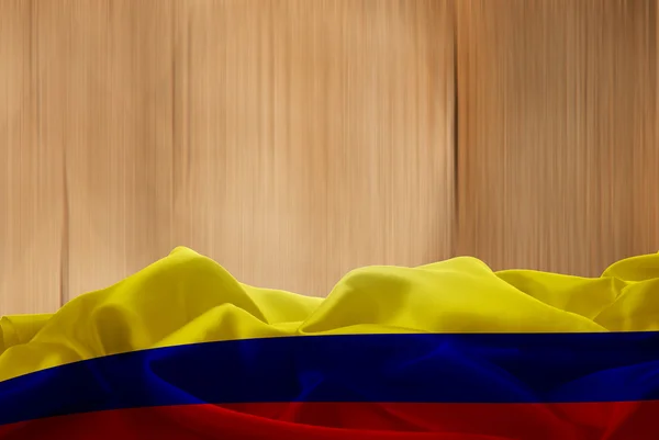 National flag of Colombia — Stock Photo, Image