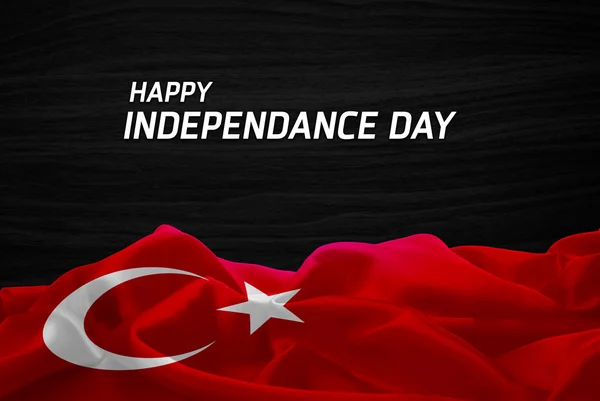 Tarjeta Día de la Independencia de Turquía — Foto de Stock