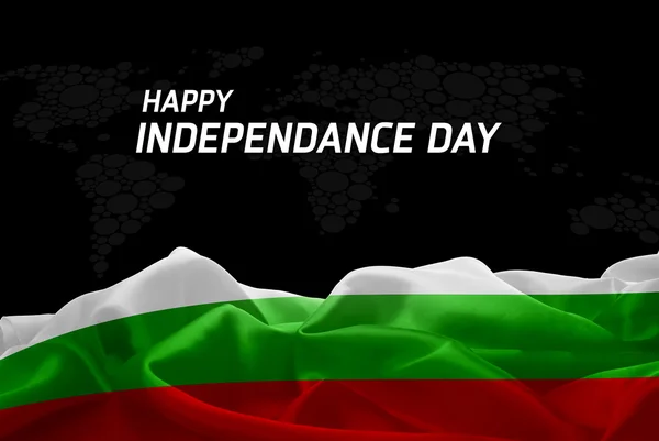 Dzień Niepodległości Bułgaria karty — Zdjęcie stockowe