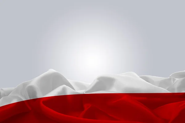 Bandera nacional de Polonia —  Fotos de Stock
