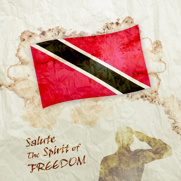 Trinidad and Tobago flag 