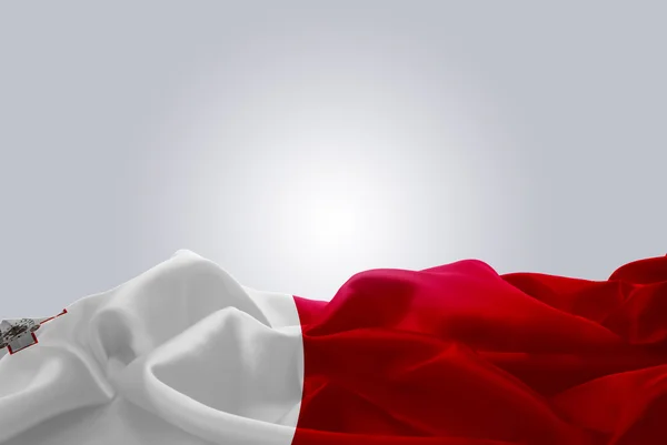 Nationale vlag van malta — Stockfoto