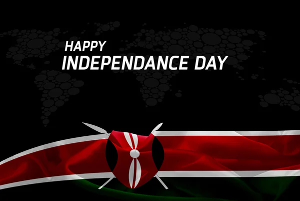 Kenya Independence Day card — Stock Photo, Image