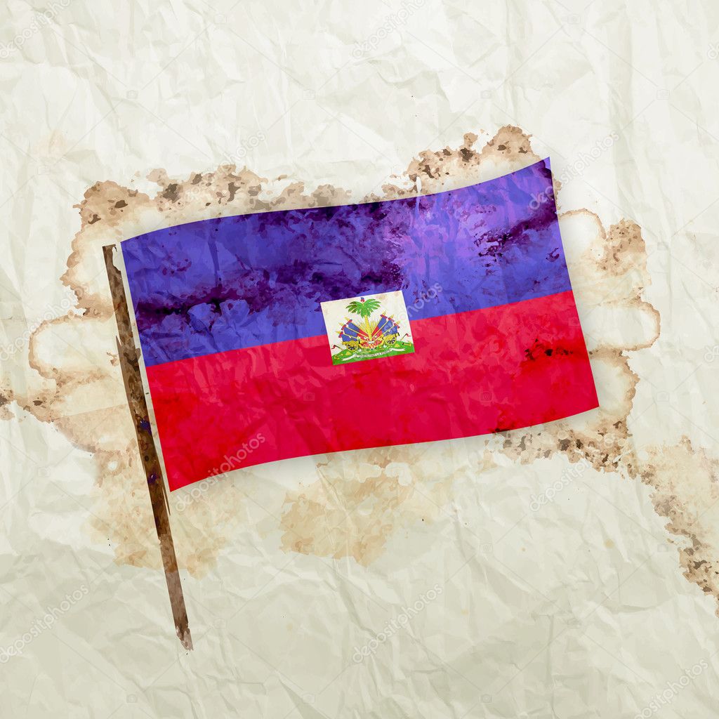 Haiti Country Flag 