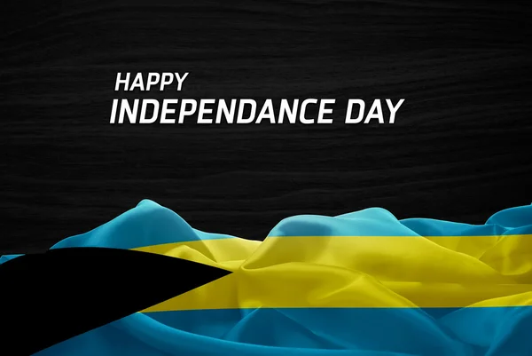 Bahamas Independence Day card — Stock Photo, Image