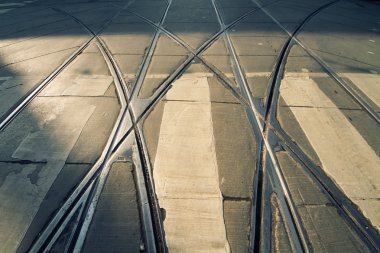 tramvay rayda yaya yaya geçidi