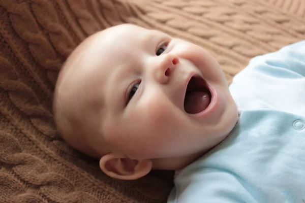 Carino concetto di quattro mesi bambino giorno della mamma — Foto Stock