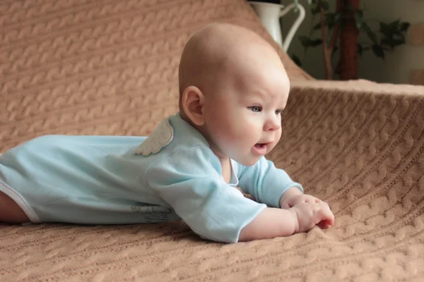 Carino concetto di quattro mesi bambino giorno della mamma — Foto Stock