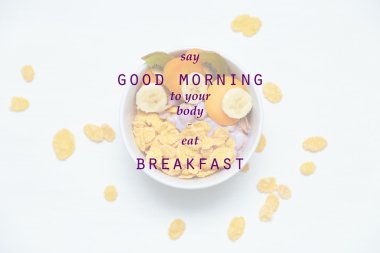 Günaydın vücudunuza söyle, kahvaltı teklif yemek