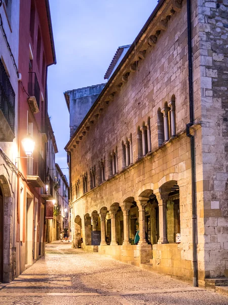 Belle Stradine Besalu Spagna — Foto Stock