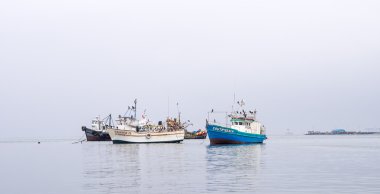 Paracas balıkçı tekneleri