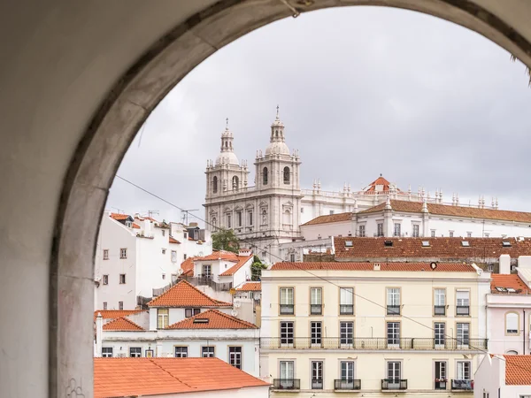 Egy ablak, Lisszabon — Stock Fotó