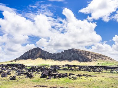 Rano Raraku dağ