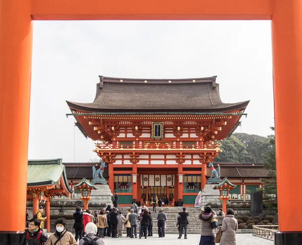 Il Santuario di Fushimi Inari — Foto Stock