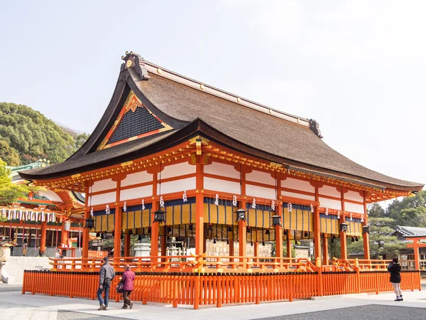 Gebouw in Fushimi Inari — Stockfoto