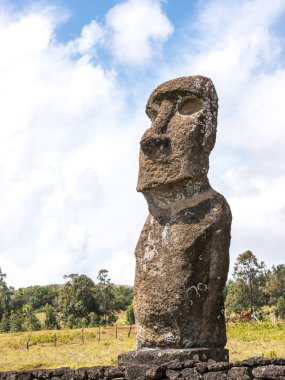 The Akivi Moai clipart