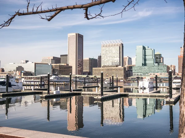 A Baltimore-ban kikötő — Stock Fotó