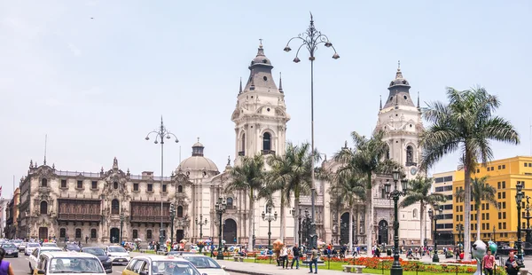 La Catedral de Lima — Foto de Stock