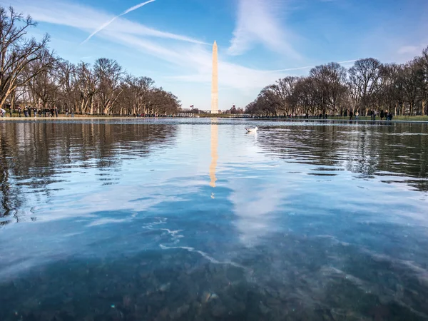 Washington Monument Reflexión — Foto de Stock