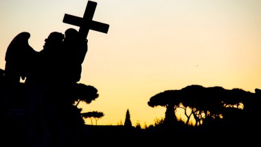 Roma'da günbatımı