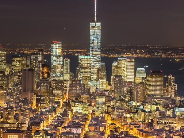 Az alsó-Manhattan — Stock Fotó