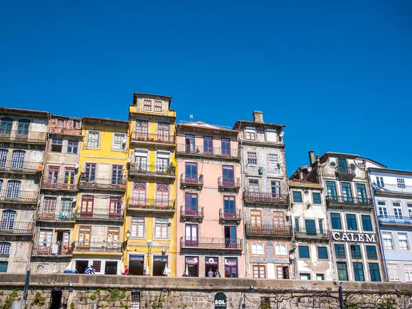 Case colorate Porto Ribeira — Foto Stock