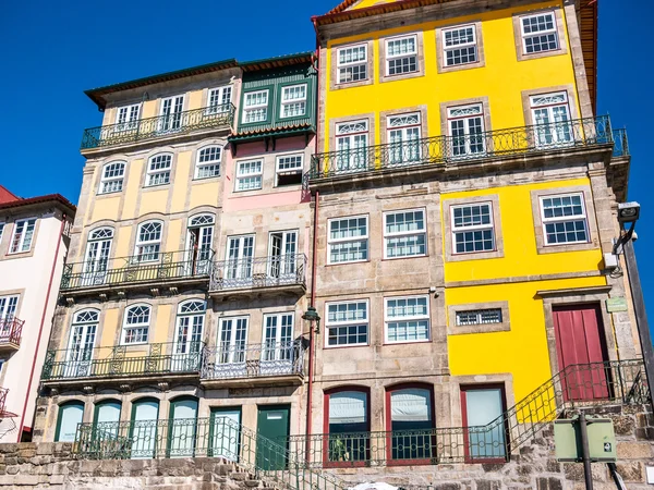 Порто Рібейра кольору будинками — стокове фото