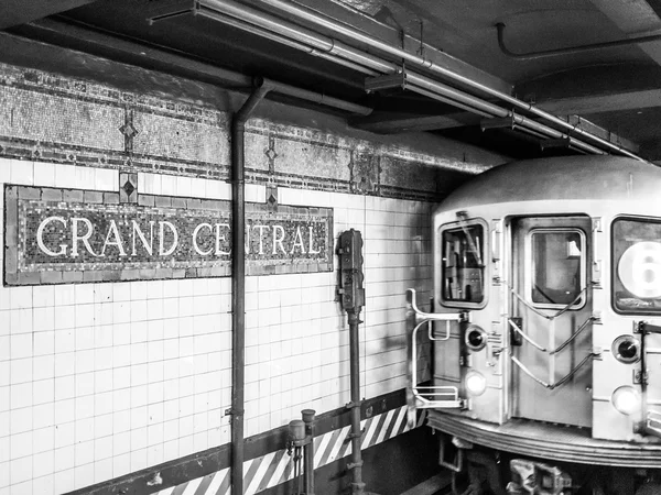 Next Station Grand Central — Stock Photo, Image