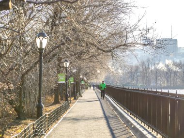 central Park'taki kış