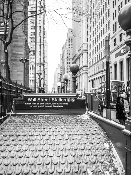 Estación de Wall Street — Foto de Stock